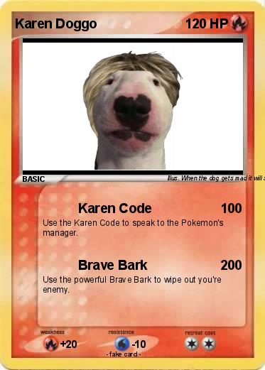Pokemon Karen Doggo