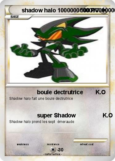 Pokemon shadow halo 100000000000000000000000000000000000