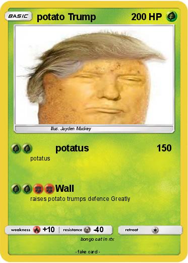 Pokemon potato Trump