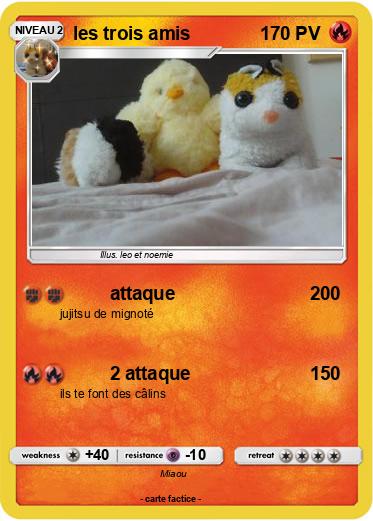 Pokemon les trois amis