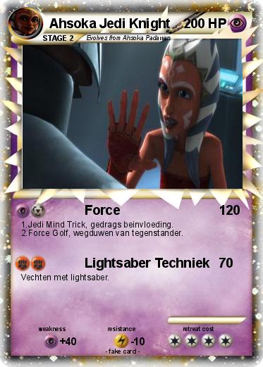 Pokemon Ahsoka Jedi Knight