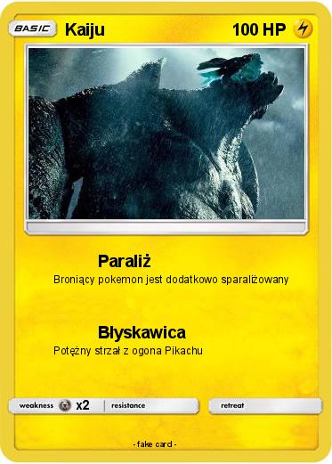Pokemon Kaiju