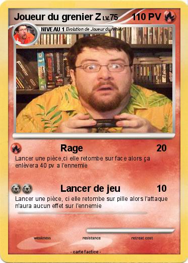 Pokemon Joueur du grenier Z