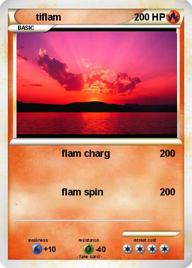 Pokemon tiflam