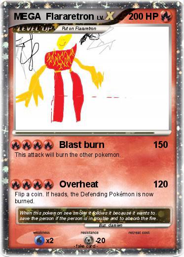 Pokemon MEGA  Flararetron