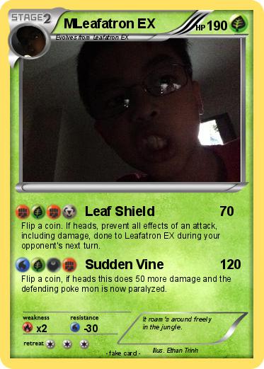 Pokemon MLeafatron EX