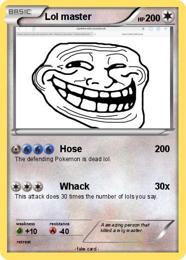 Pokemon Lol master