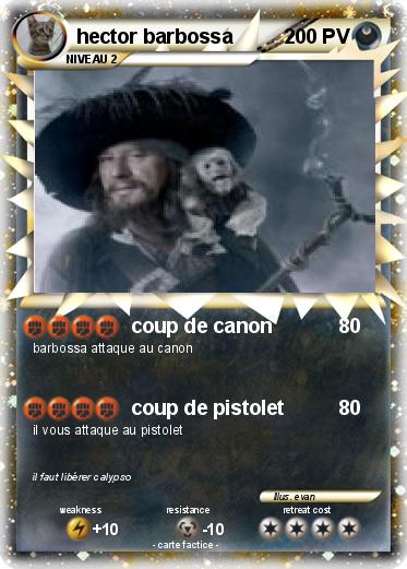 Pokemon hector barbossa
