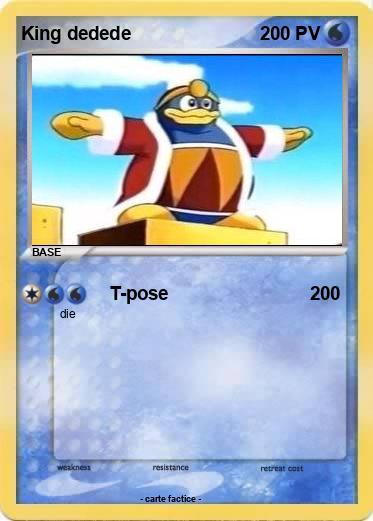Pokemon King dedede