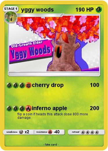 Pokemon yggy woods