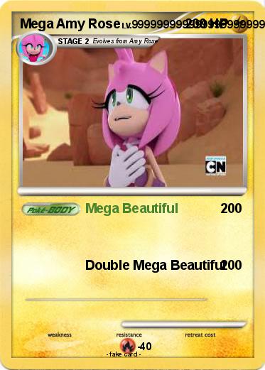 Pokemon Mega Amy Rose