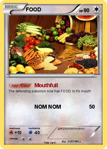 Pokemon FOOD