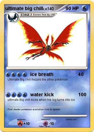 Pokemon ultimate big chill