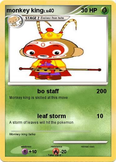 Pokemon monkey king