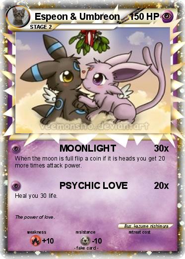 Pokemon Espeon & Umbreon
