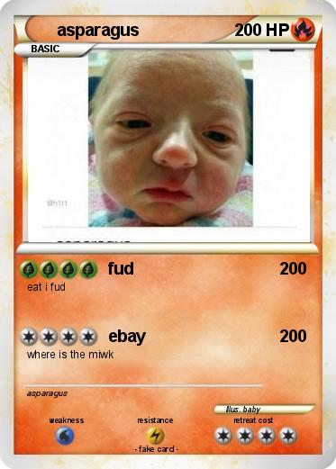 Pokemon asparagus