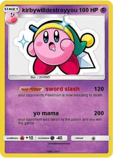 Pokemon kirbywilldestroyyou