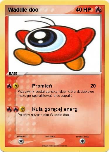 Pokemon Waddle doo