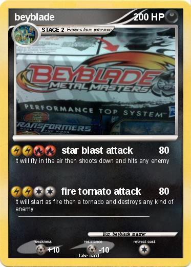 Pokemon beyblade