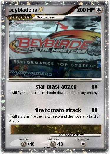 Pokemon beyblade