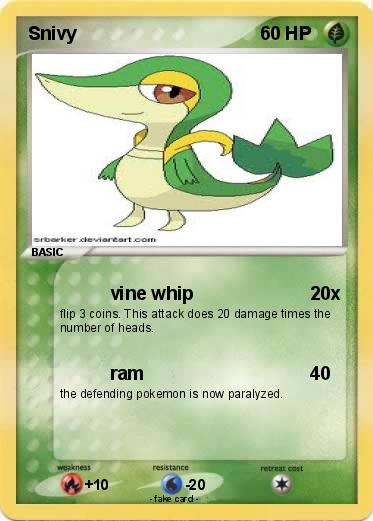 Pokemon Snivy