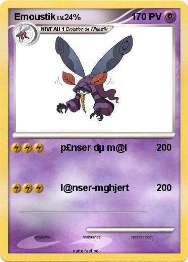 Pokemon Emoustik
