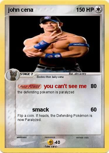 Pokemon john cena