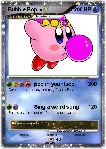 Pokemon Bubble Pop
