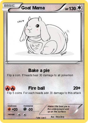 Pokemon Goat Mama
