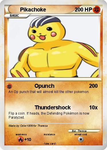 Pokemon Pikachoke