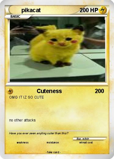 Pokemon pikacat