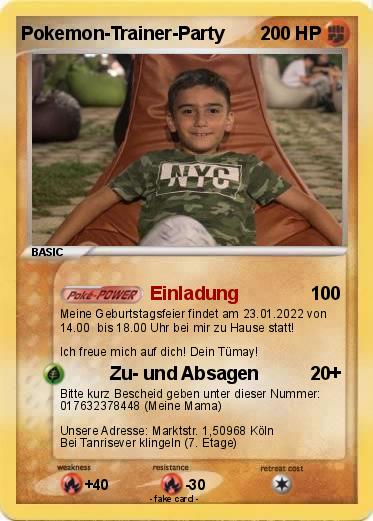 Pokemon Pokemon-Trainer-Party