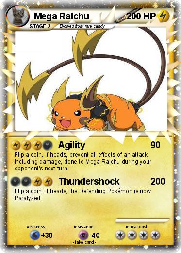 Pokemon Mega Raichu