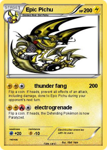 Pokemon Epic Pichu