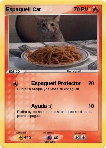 Pokemon Espagueti Cat
