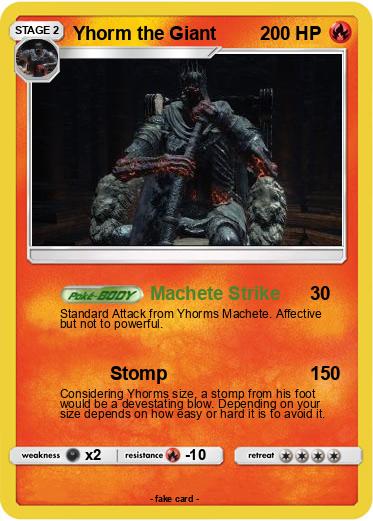 Pokemon Yhorm the Giant