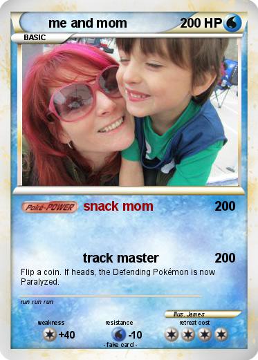 Pokemon me and mom