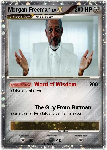 Pokemon Morgan Freeman