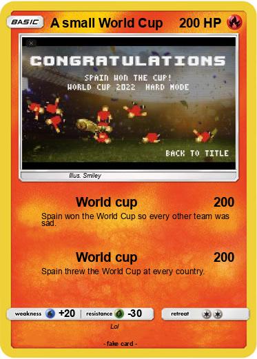 Pokemon A small World Cup