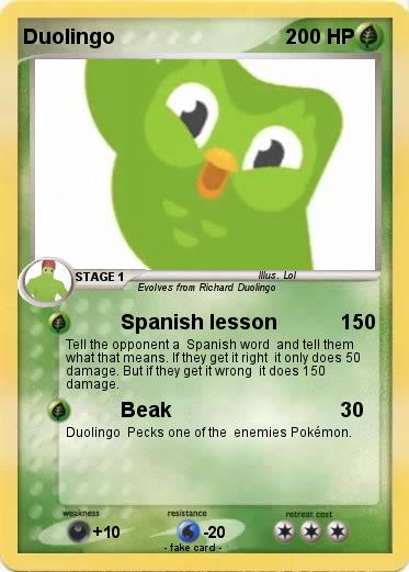 Pokemon Duolingo