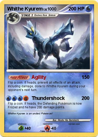 Pokemon Whithe Kyurem