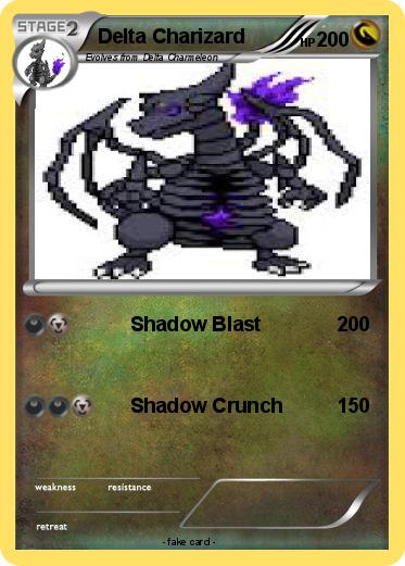 Pokemon Delta Charizard