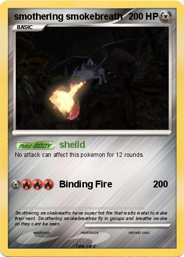 Pokemon smothering smokebreath