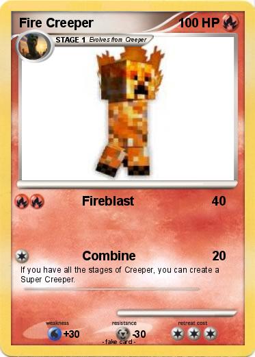 Pokemon Fire Creeper