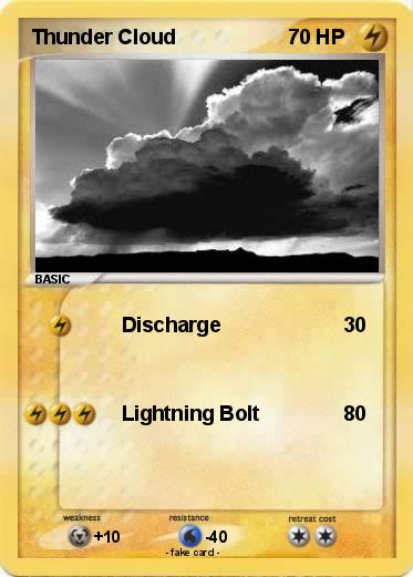 Pokemon Thunder Cloud