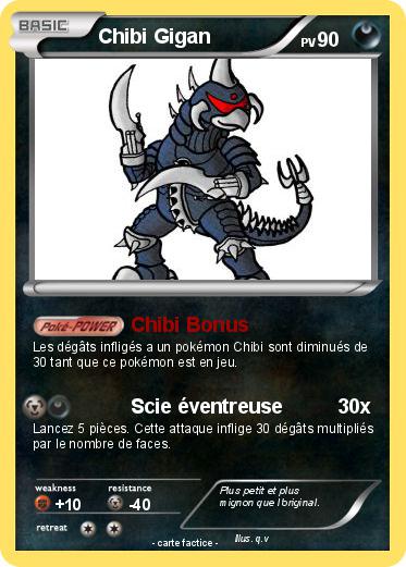 Pokemon Chibi Gigan