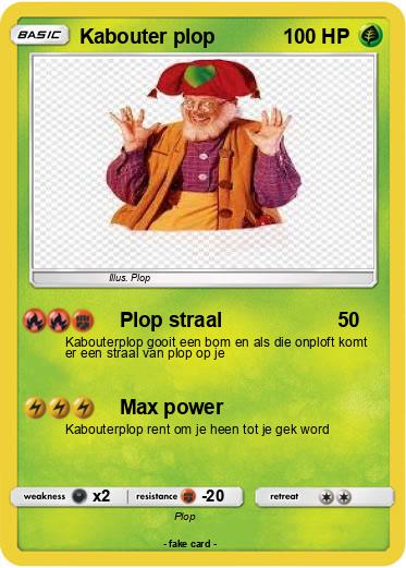 Pokemon Kabouter plop