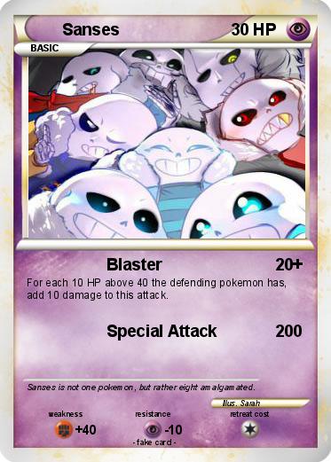 Pokemon Sanses