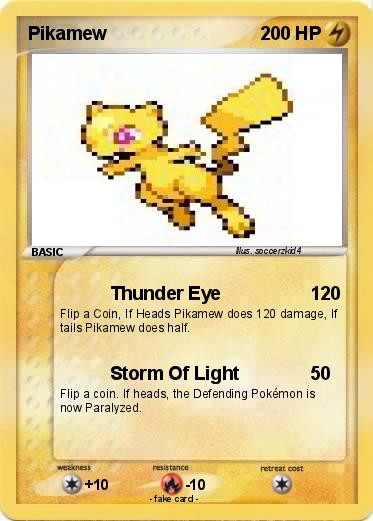 Pokemon Pikamew