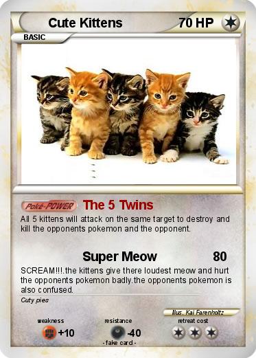 Pokemon Cute Kittens